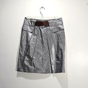 NEW Gunex Silver Womens Skirt 6